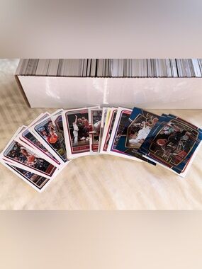 Box of Basketball Trading Cards